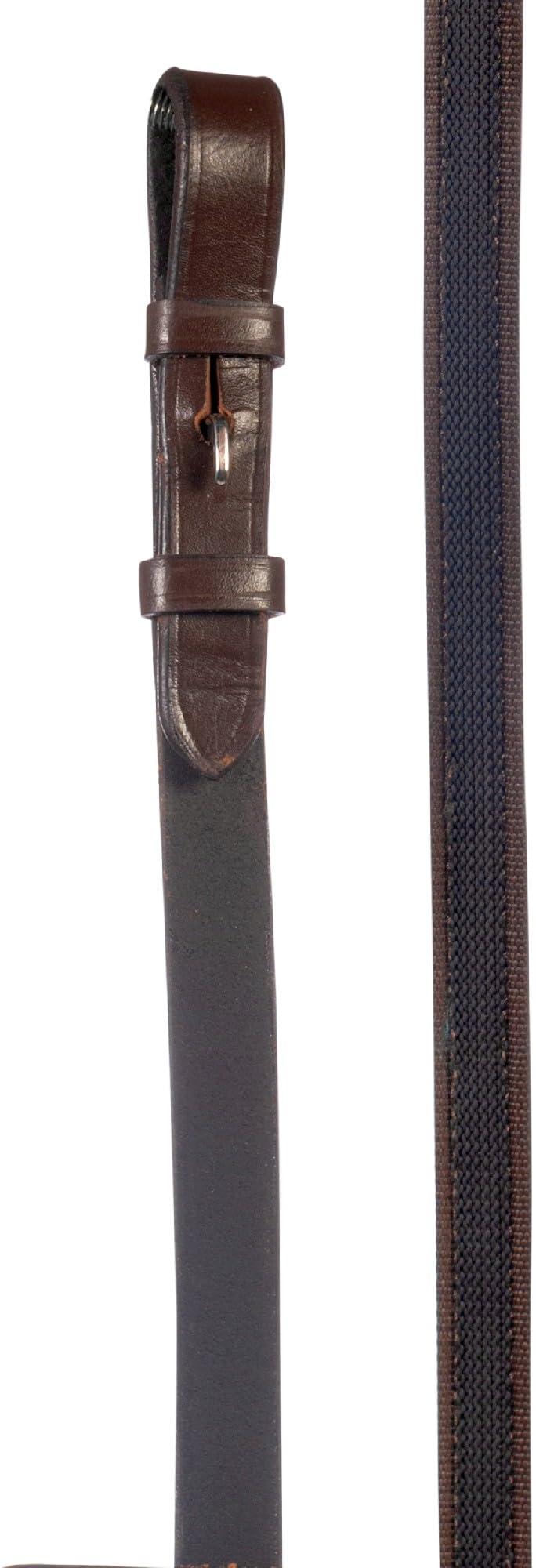 HKM Sophie Reins made of leather with rubber Brown Full
