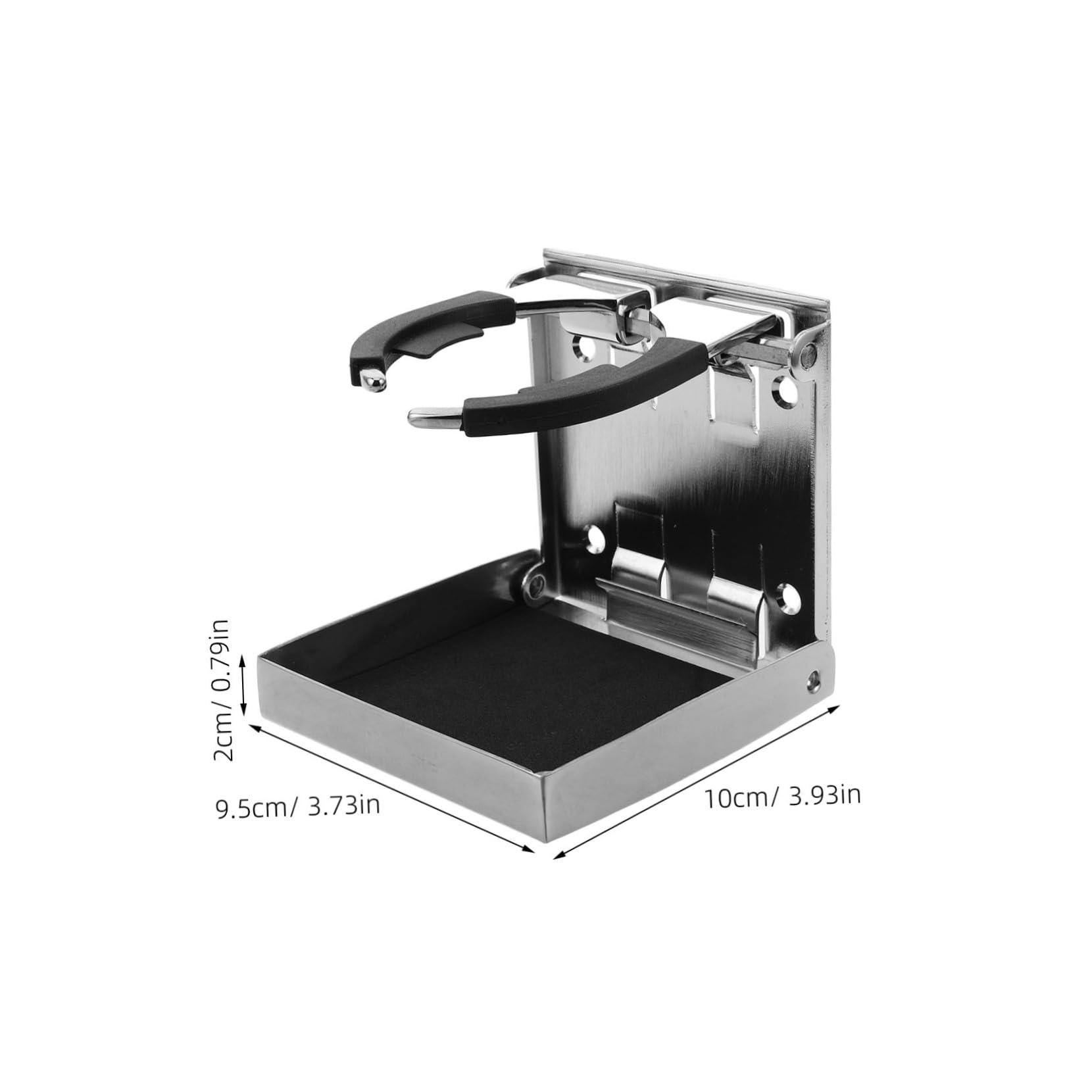 POPETPOP Porte-gobelet Pliable pour Camping Bateau ou Voiture Support Réglable pour Bouteilles et Tasses Facile à Stocker et Transporter