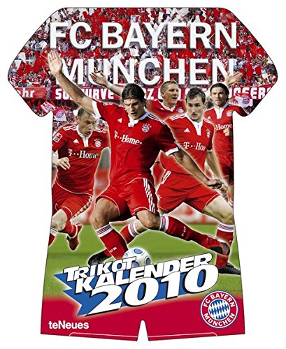 Preisvergleich Produktbild FC Bayern München 2010. Trikotkalender