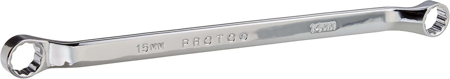 Full Polish Offset DBL Wrench 14 x 15 mm 12 PT
