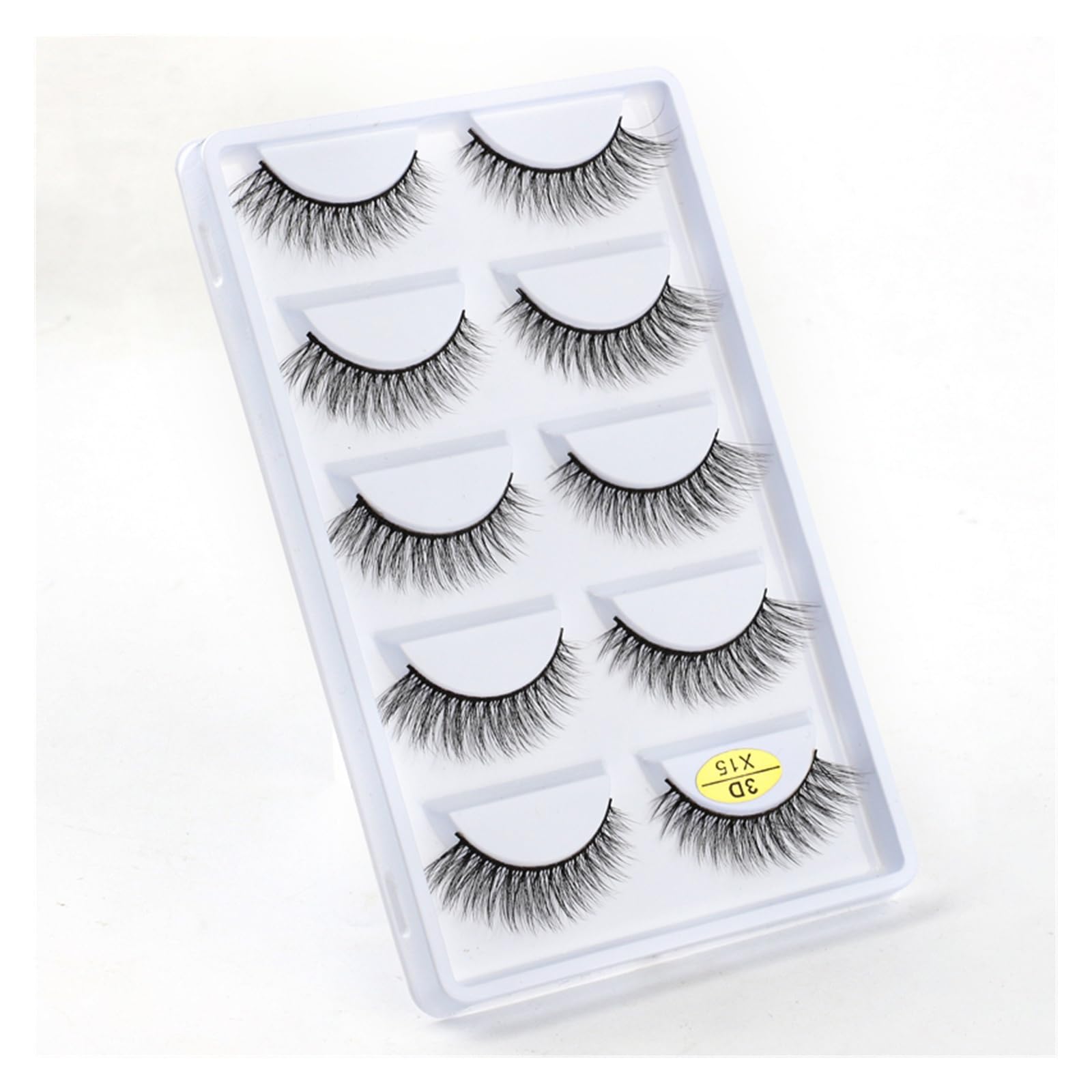 UAMOU 10 50 100 Boxes Mink Eyelashes Fluffy 3D Mink Lashes Makeup Natural Long Volume False Eyelashes Bulk