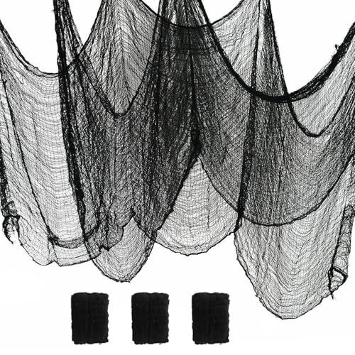 Yunfan 590" x 30" Halloween Creepy Cloth Spooky Halloween Decorations