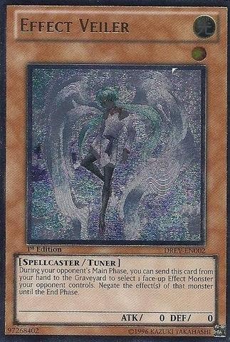 Yu-Gi-Oh! - Effect Veiler (DREV-EN002) - Duelist Revolution - 1st Edition - Ultimate Rare