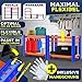 Imagen de MASKO® Set de 2 estanterías de carga pesada