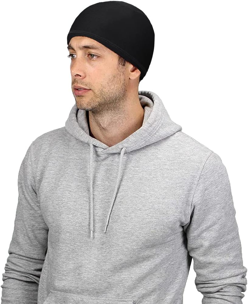 Skull Cap Helmet Liner Hard Hat Liner Running Beanie Head Wrap Bicycle Football Sweat Wicking Cycling Caps for Men Women - Image 2