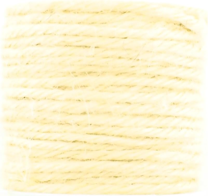 Trimweaver 2mm Jute Twine, 20-Yard, Ivory