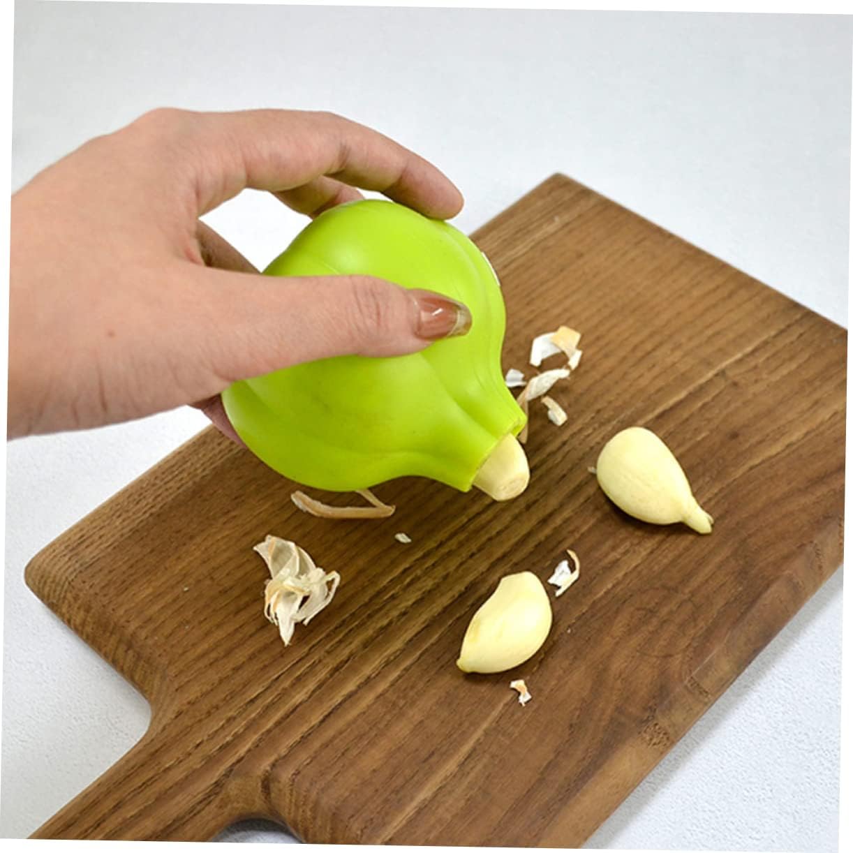 2Pcs Silicone Garlic Peeler Tool for Skin Removal, Lightweight image 4