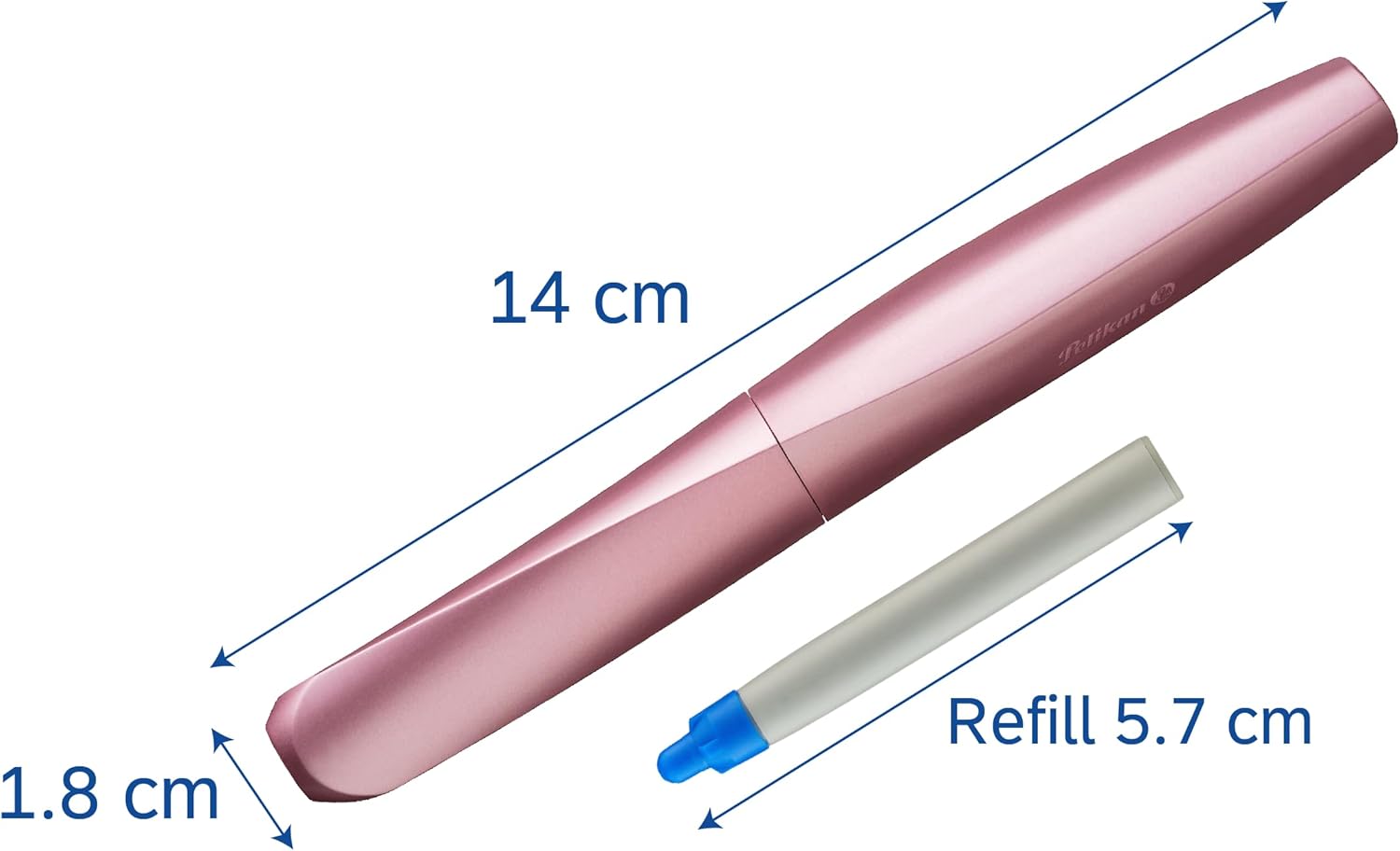 Pelikan Twist R457 Girly Rose Rollerball Pen + 2 KM/B