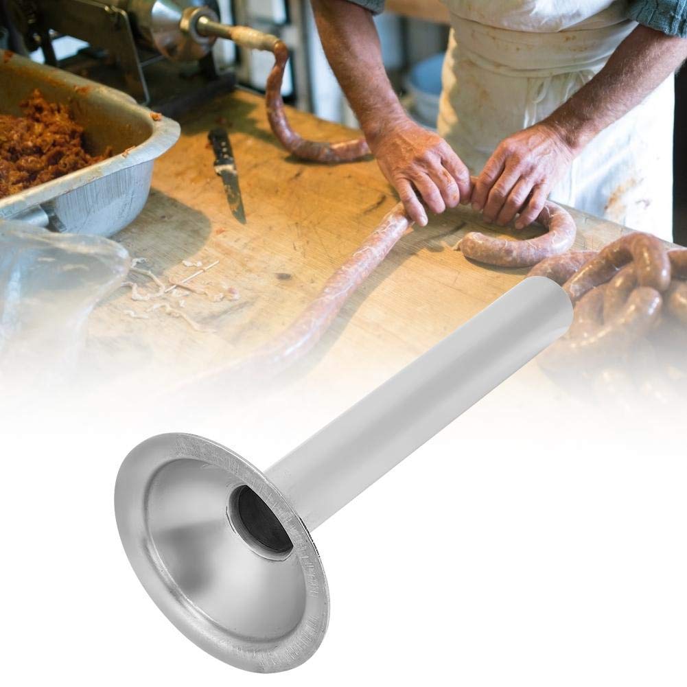 4L Poussoir à Saucisses Remplissage + 4 Tubes Ventouses en acier