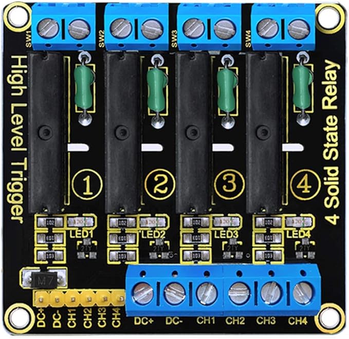 KEYESTUDIO Relais statique 4 canaux pour Arduino PIC AVR DSP ARM Relais