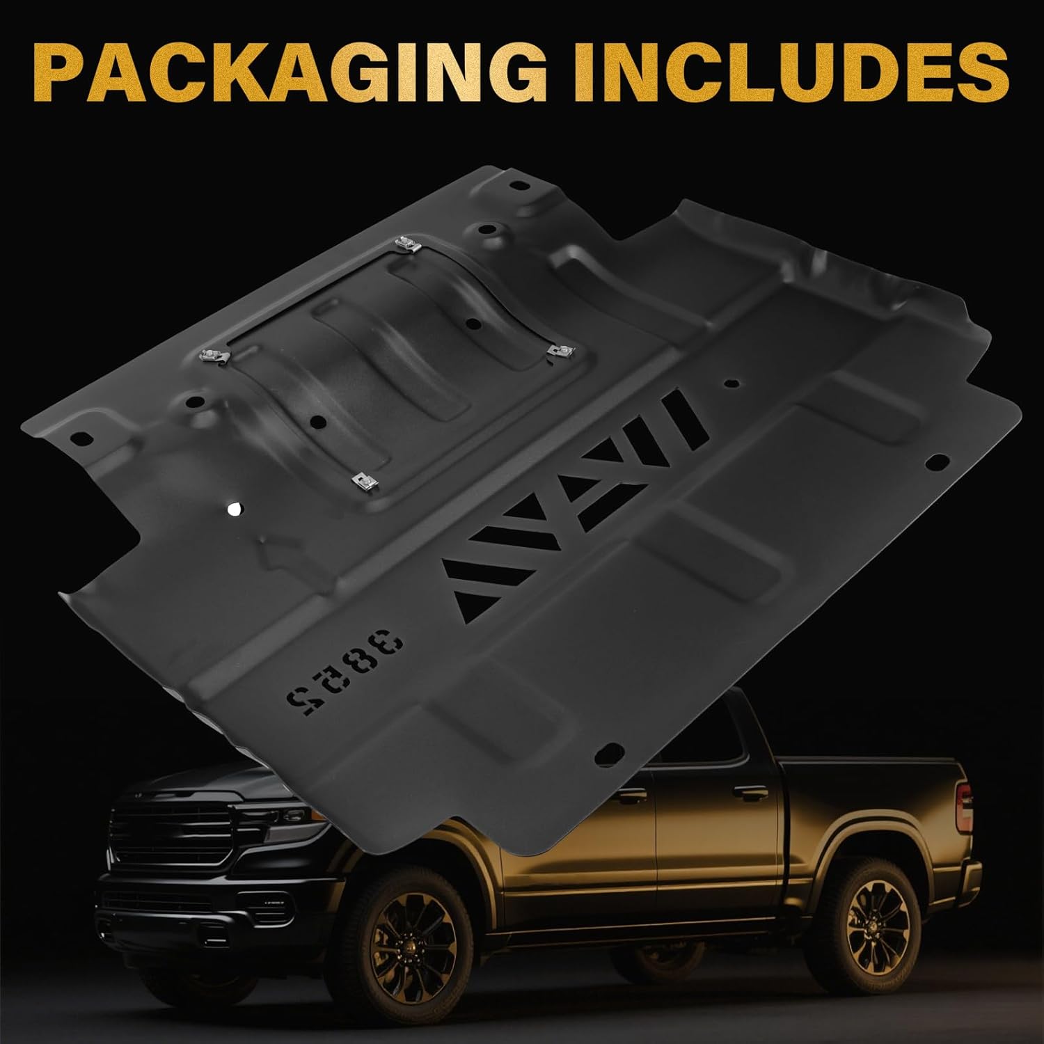 F150 Engine Splash Guard Shield Grill Compatible with 2015-2022 Ford F-150 Lower Front Engine Splash Guard Shield OEM# FL3Z-5D032-D, FL3Z-5D032-E, FL3Z-5D032-A