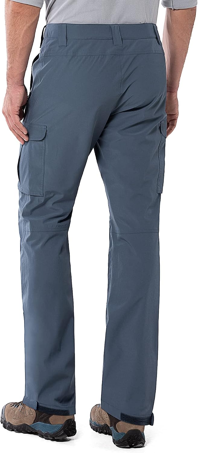 33,000ft Men's Rain Pants Waterproof Lightweight Breathable Golf Over Pants for Hiking Travel Cycling Outdoor