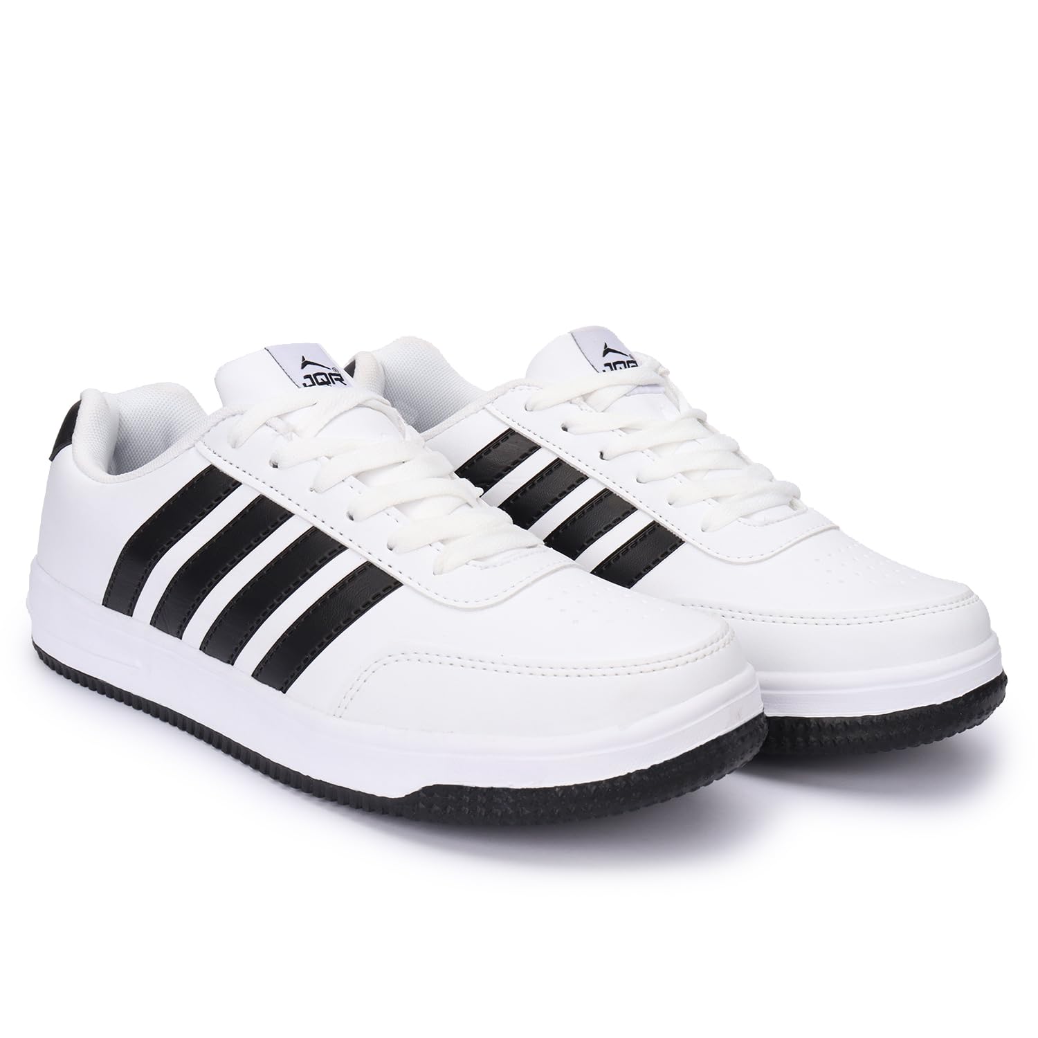 JQR Height Lightweight Sneakers, Shoes for Men, Sneaker for Men, Mid Top Sneakers for Mens & Boys, White and Black Sneakers for Mens and Boys with Lightweight. (B0D37W1CMJ) Amazon Price History, Amazon Price Tracker