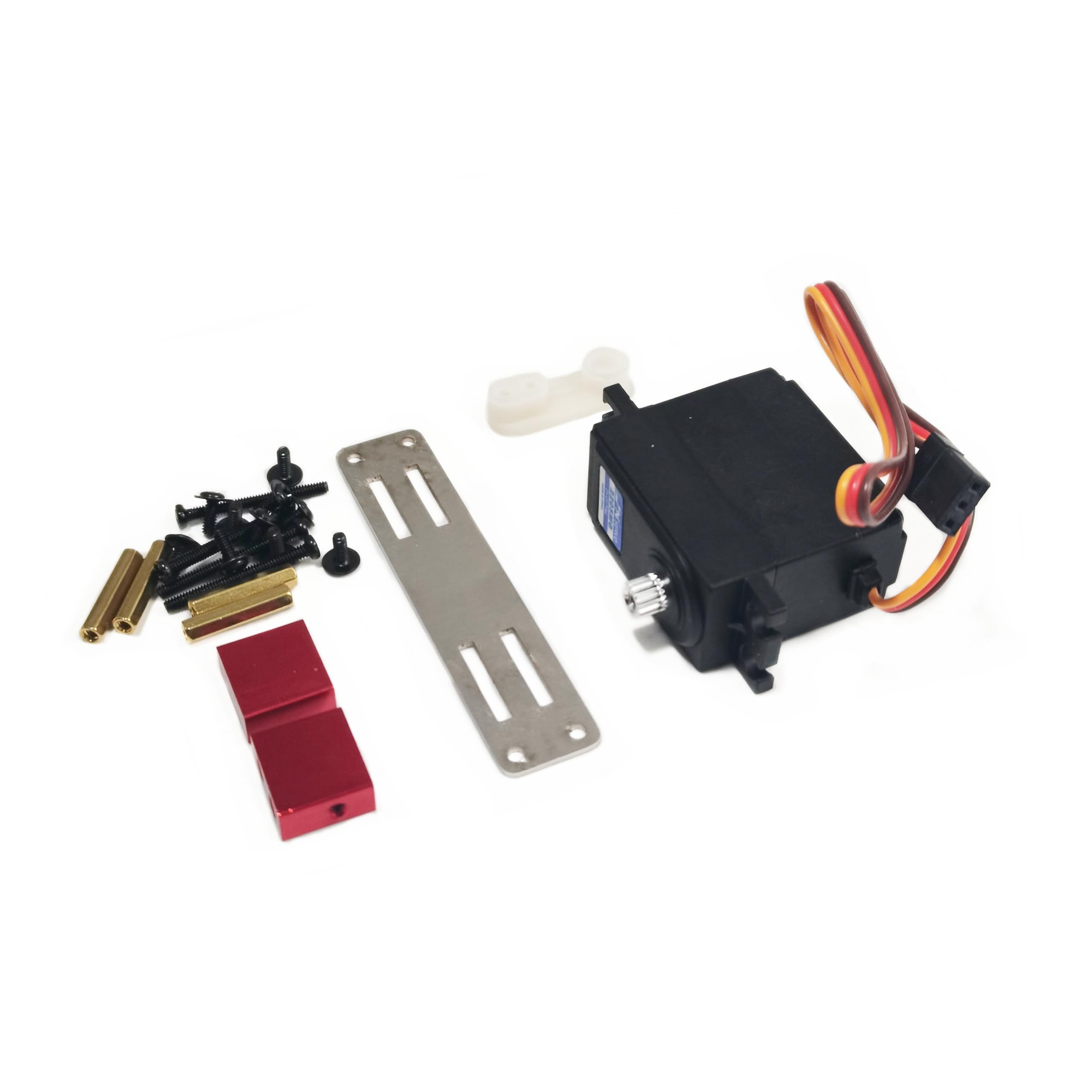 KUENCE Mn99s mn99 mn98 rc car upgrade steering servo jx2205 22g metal gear digital servo with servo mount accessories parts