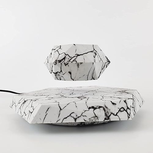 Miniatura 4 de Levitation Air - Maceta de bonsái de levitación magnética, mini maceta giratoria de suspensión, maceta flotante para suculentas, maceta de cielo,