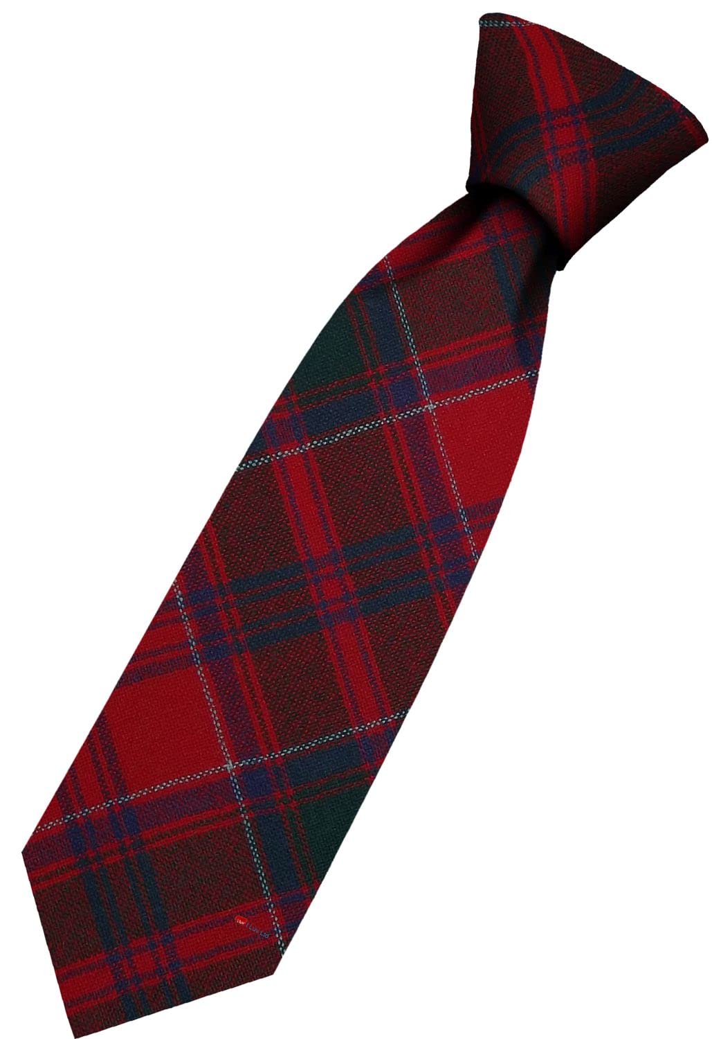 I LUV LTD Men Wool Tie Woven And Hand Made in Scotland in Drummond Modern Tartan Scottish Clan Mens Ties