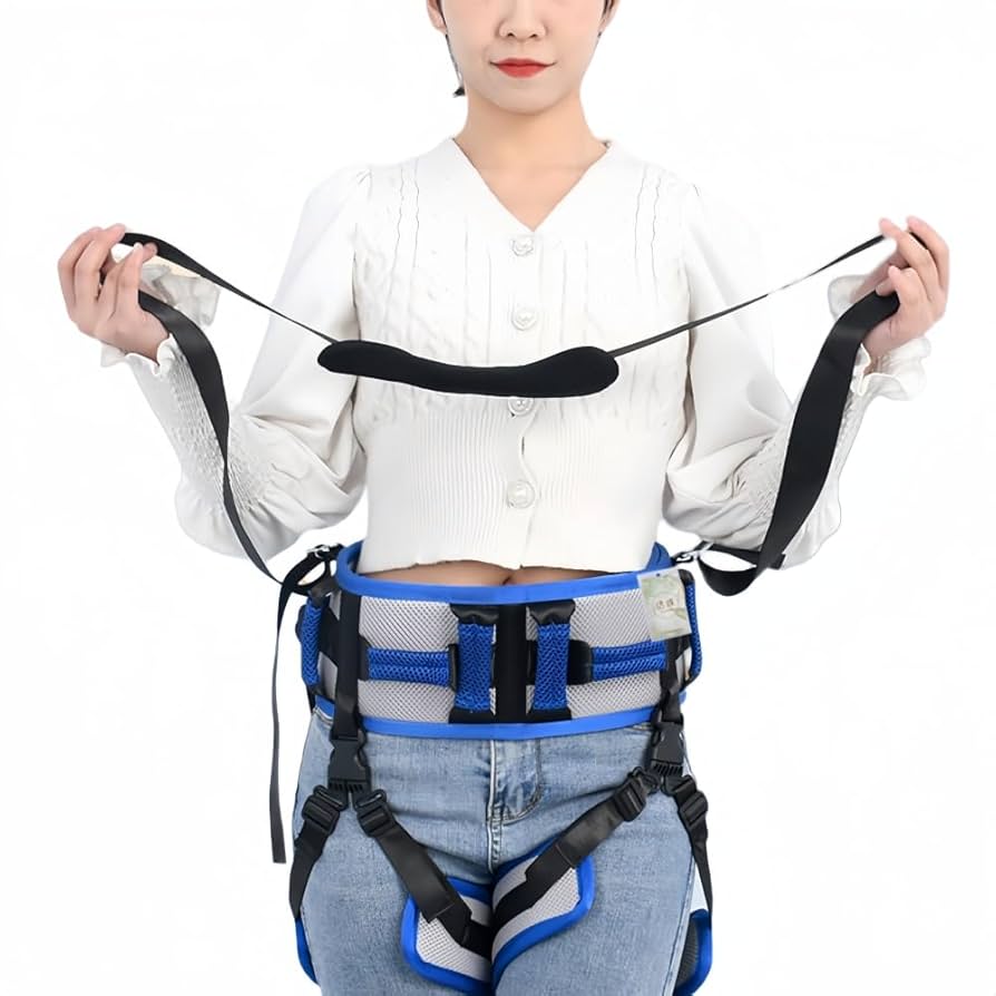 Every 介護ベルト Mサイズ 青 Amazon | LAISIZHU 介護ベルト介助ベルト 移乗ベルト 股ベルト