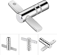 Vista 6 de Soulmate Drum Keys - Paquete de 5 afinadores de tambor con llave de afinación de tambor con llave de movimiento continuo, herramienta de percusión