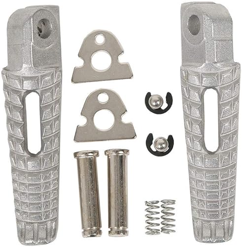 TCT-MMTORPARTS - Reposapiés traseros de aluminio para Suzuki GSXR 600 GSX-R 750 2006-2024; SV650/SV650X 2019-2022