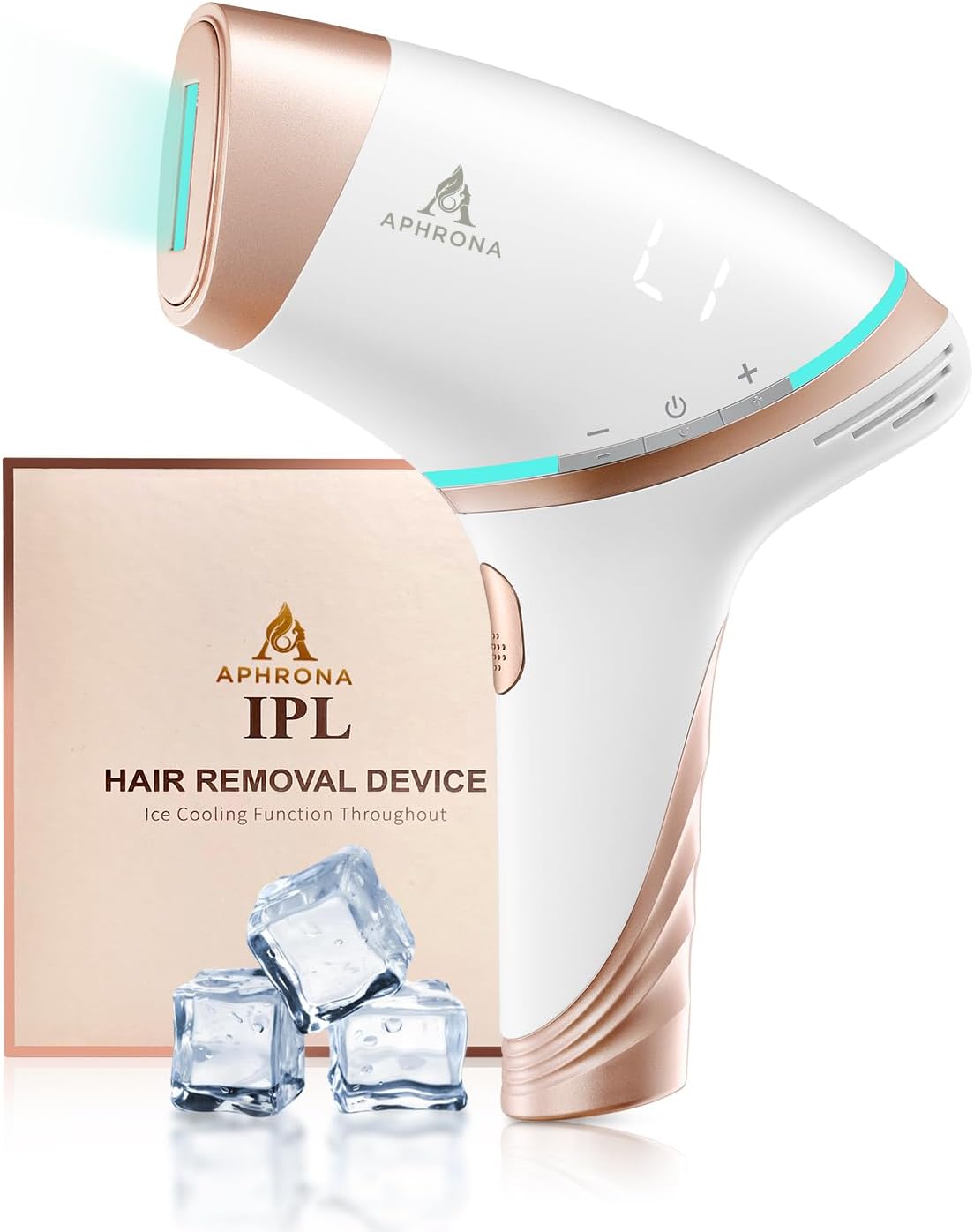 Aphrona® Permanente Haarentfernung für Körper- und Gesichtsschönheitsgerät | sicherer & effektiver Haarentferner | FDA gereinigt