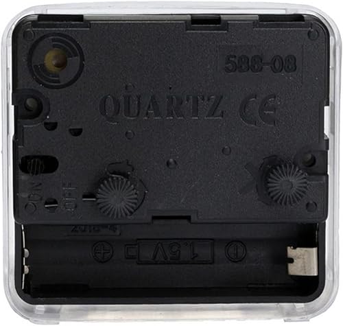 Vista 6 de alarm clock bedroom Electronic Alarm Clock, Bedside Clocks Battery Powered, Silent Non Ticking Clock, Easy Set, Quartz Table Clock for Heavy