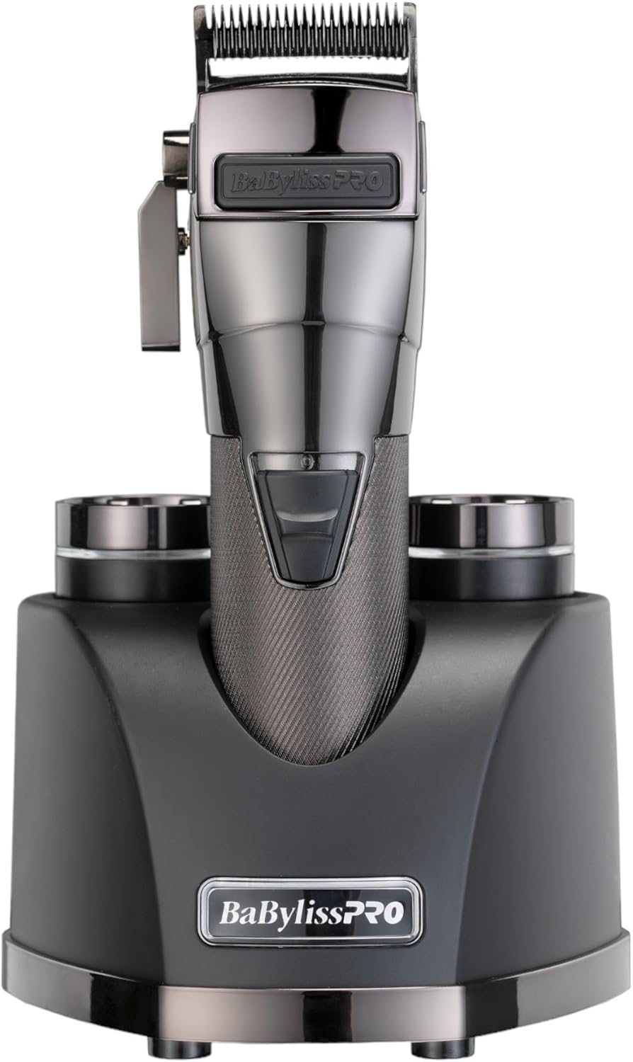 Babyliss Pro Snap FX Tondeuse, professionele tondeuse, dubbele batterij, DLC-messen, draadloos voor salon, kapper en thuisgebruik