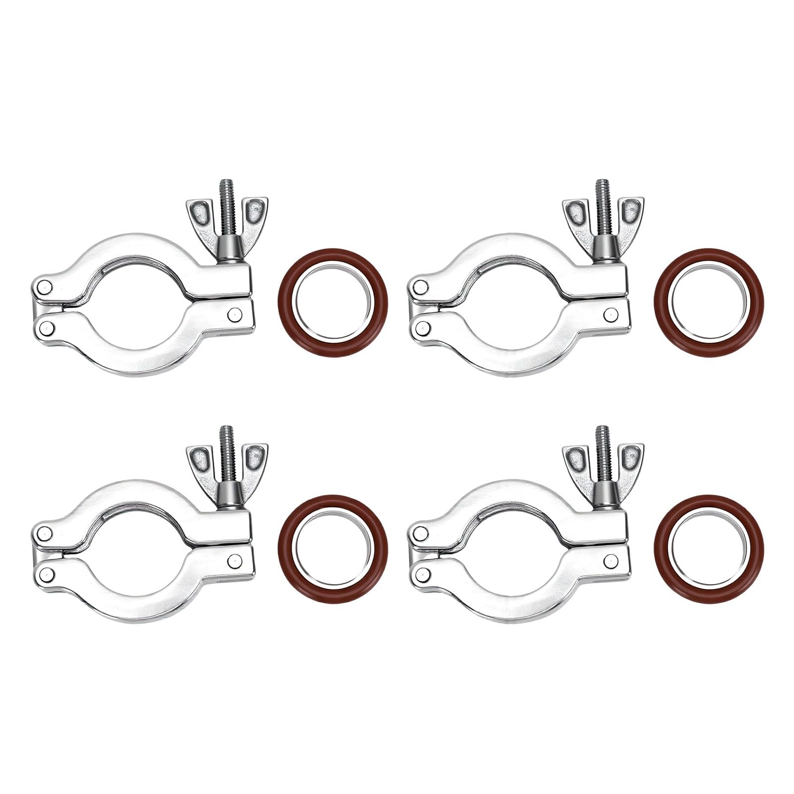 Kit di Morsetti per Vuoto, KF25 O Ring in Acciaio Inox 304
