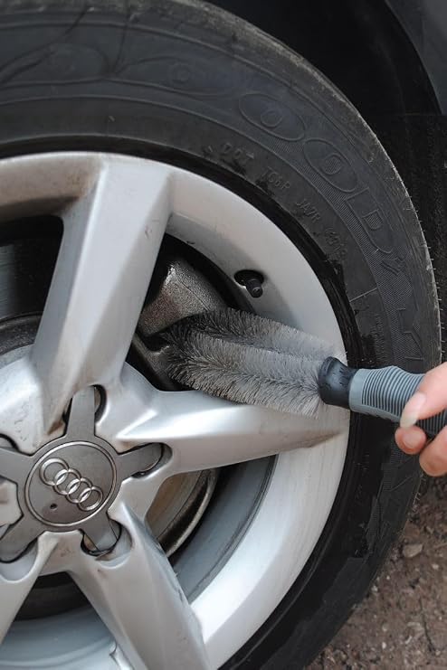 Automobile Wheel Rubber Rim Cleaning Brush Detail Cleaning Brush cin699