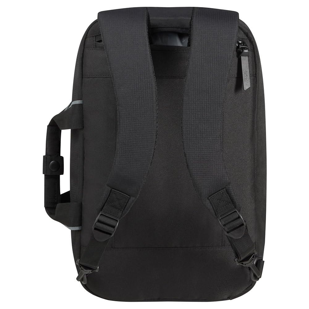 American Tourister Take2Cabin - Borsa da viaggio 3 vie Ryanair, 40 cm, 25 L, Nero (Black)