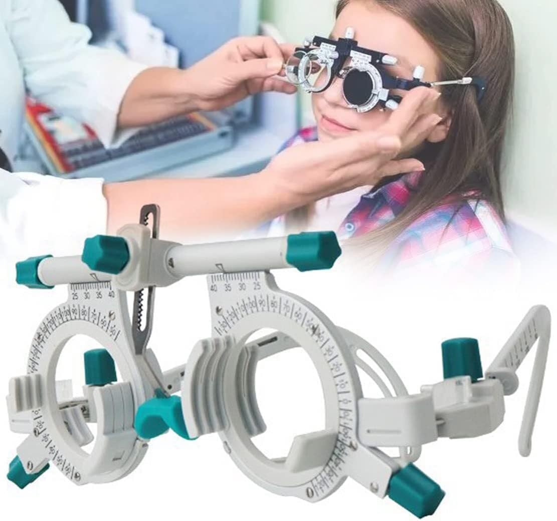 Montatura per Lenti di Prova ottiche, Montatura per Lenti di Prova ottiche universali optometriche, PD 48~80mm Ottico per optometria oculare per ispezione visiva in Negozi di Ottica, ospedali
