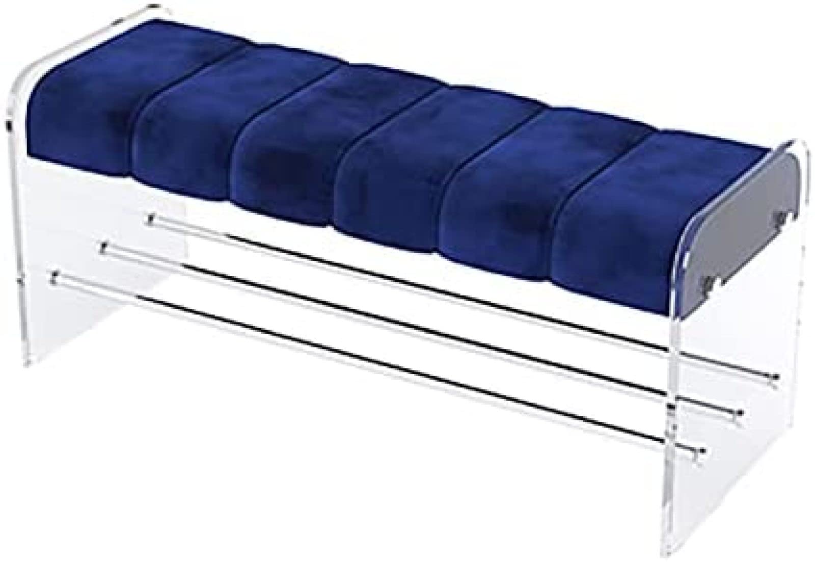 Banc de bout de lit moderne contre le désordre de la chambre à coucher