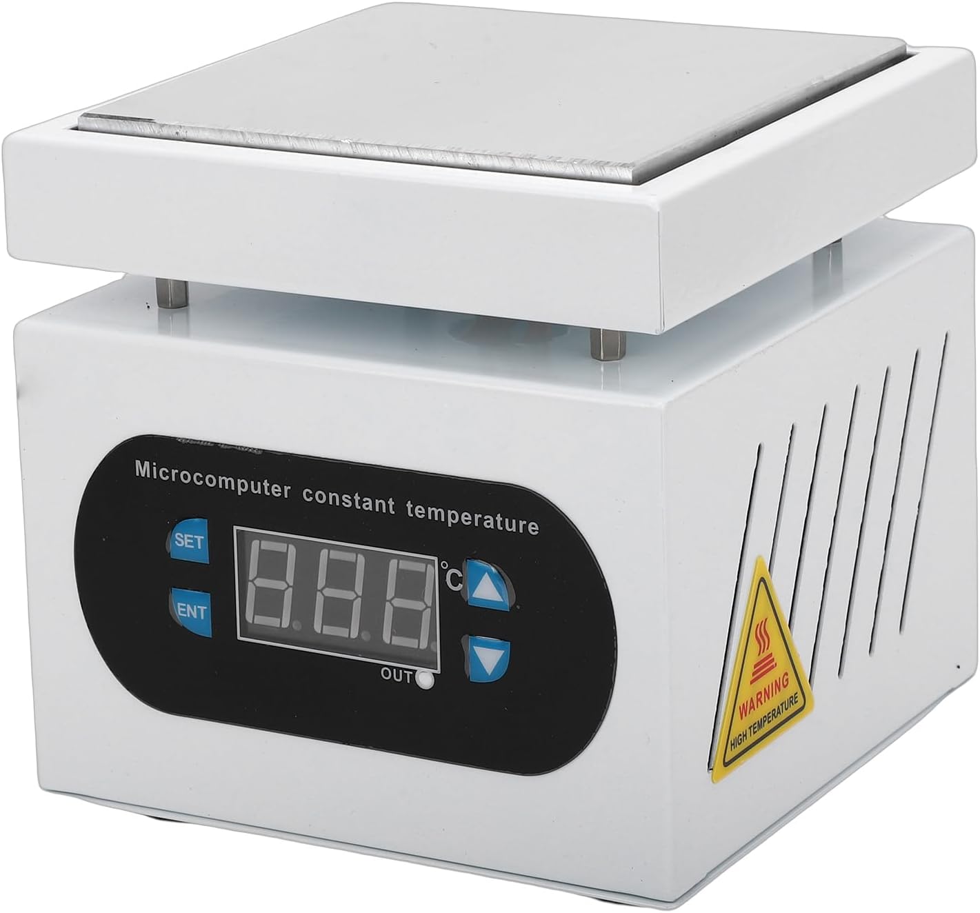Cryfokt 350W Electric Aluminum Hot Plate with High Performance CPU, Heat Dissipation, for LED Substrate Soldering, PCB Rework, SMD Handling and Screen Repair Rework Heat Plate (US Plug)