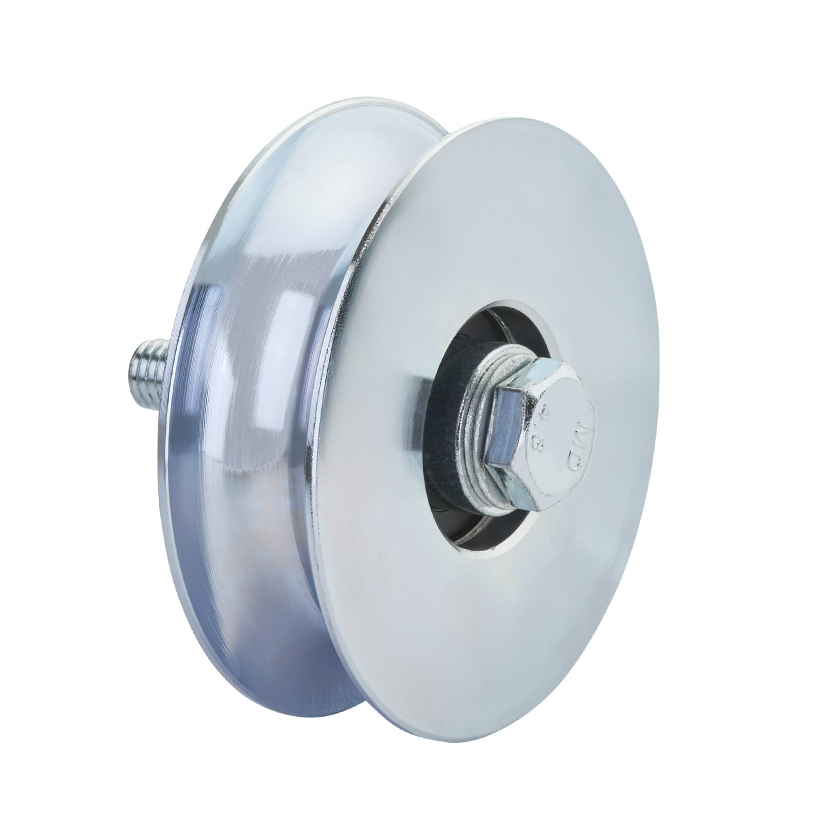 SOTECH Schiebetorrolle Ø 80 mm Tragkraft 300kg wasserdicht Stahl verzinkt Kugellager für Rolltor