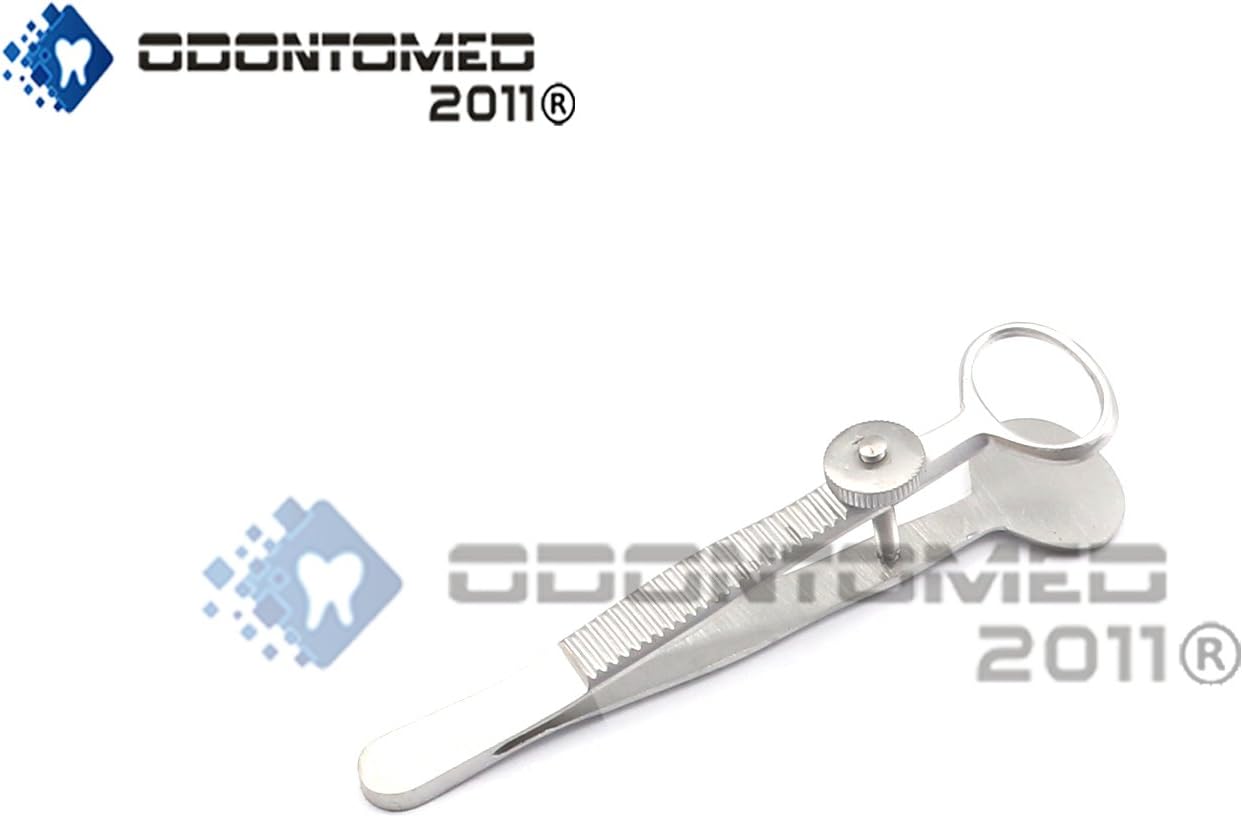 OdontoMed2011 3 Pieces Desmarres Chalazion Forceps 3.5"S,M,L Ophthalmic Instruments ODM