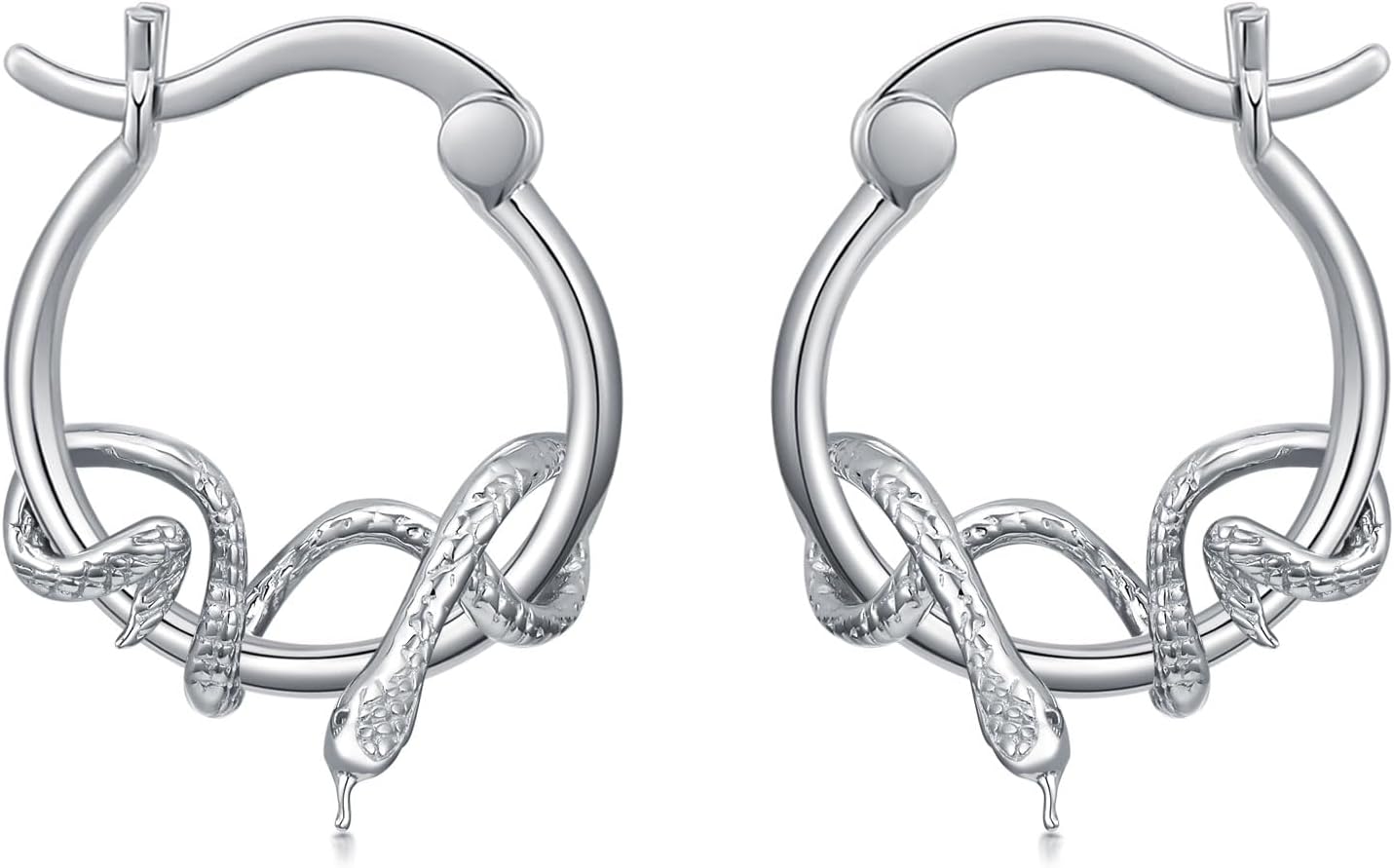Dorunmo Animal Hoop Earrings s925 Sterling Silver Cute Animal Earring Jewelry Gifts for Women