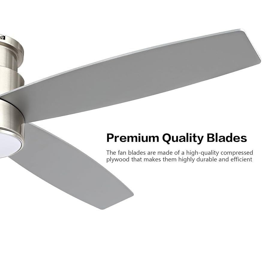 ⭐︎hana⭐︎ Amazon.com: WINGBO 44 Inch Flush Mount DC Ceiling Fan with