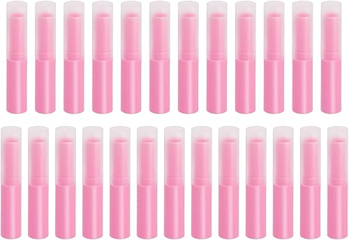 Miniatura 8 de Mini Skater Tubos vacíos de bálsamo labial de 0.14 onzas, de plástico no tóxico, hecho en casa, barra labial hidratante con tapas, ajuste a granel