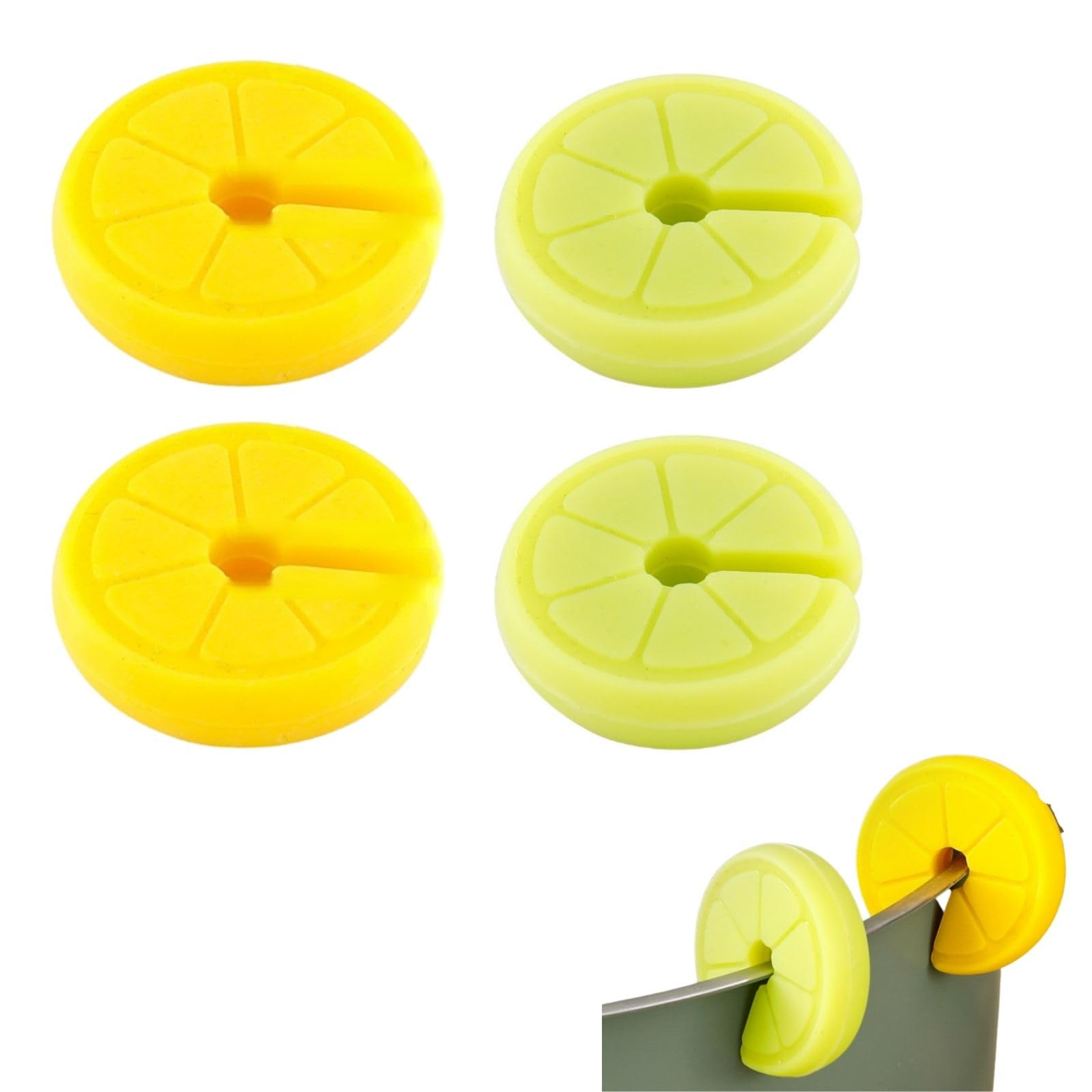 4 Pcs Pot Lid Lifter Silicone Spill Proof Lid Lifter Splash-Proof Steam Release Pan pot lid lifter Kitchen Tool Decoration Pot Lid & Cute Kitchen