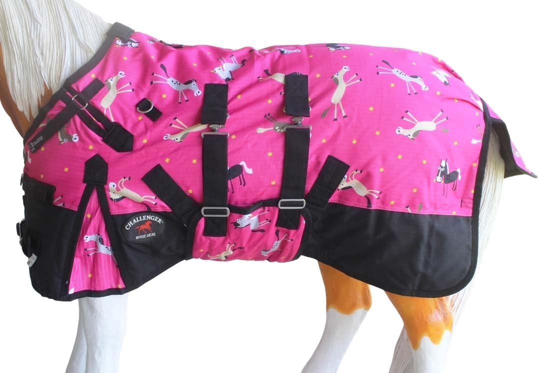 56" 1000D Miniature Weanling Pony Foal Horse Winter Blanket Bellyband 51955B