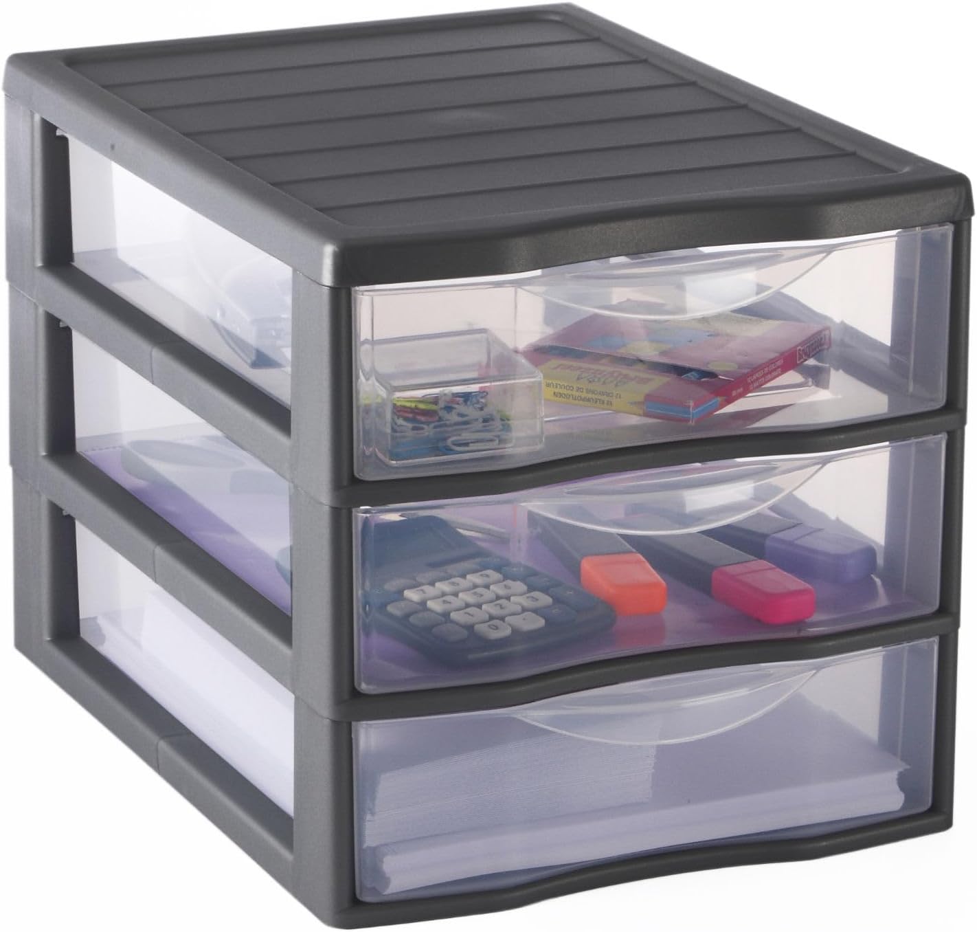Sundis Orgamix A4 3 Drawers, Grey
