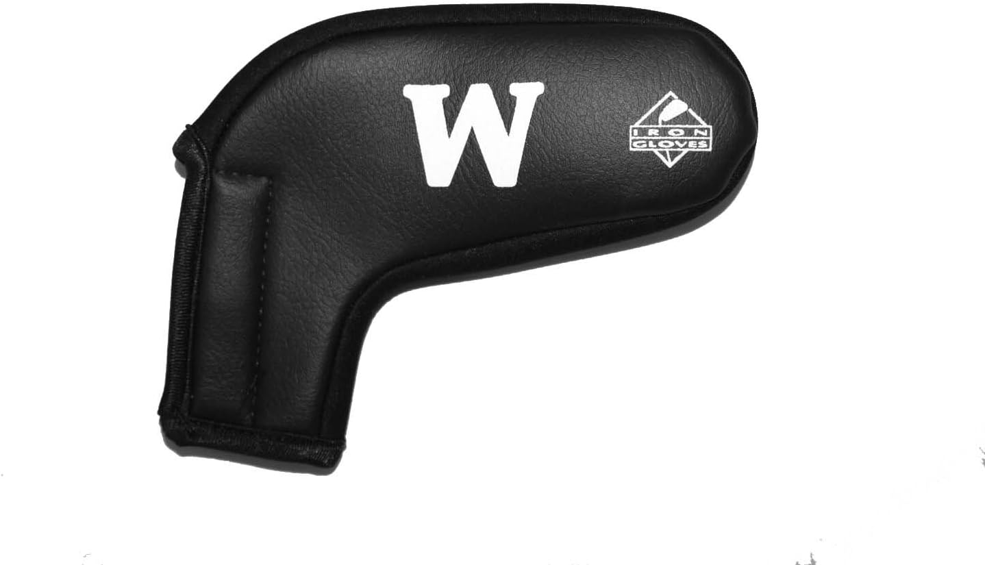 Iron Gloves Designer Series Wedge Iron Cover, Black Golf