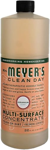 MRS MEYER'S CLEAN DAY - Limpiador multisuperficie de geranio, 32 FZ