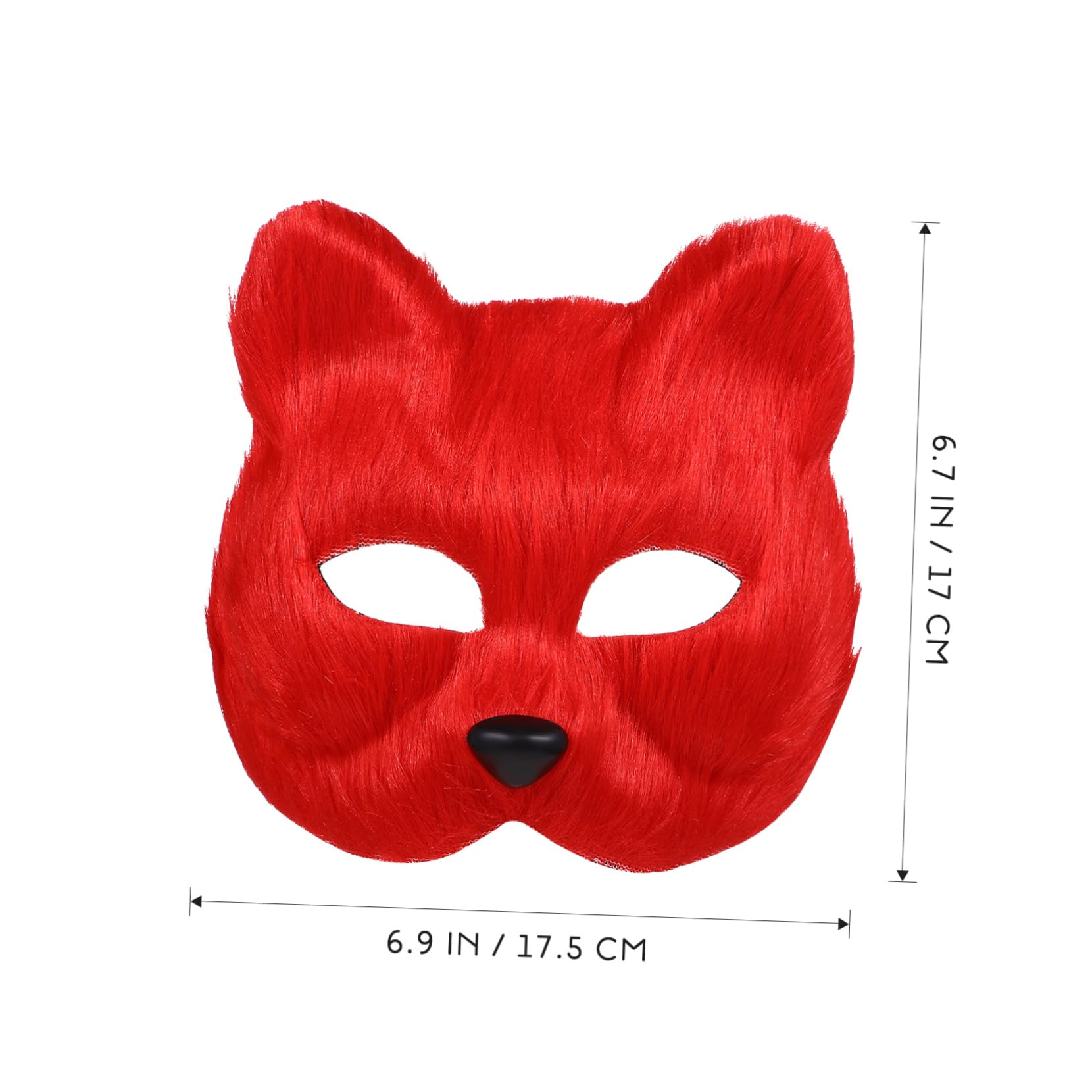 Ipetboom 5 Pezzi Maschera con Fascia Maschera Decorativa per Costume Cosplay Design Realistico e Comfort Traspirante