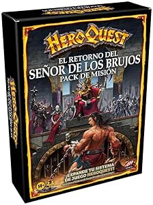 Avalon Hill HeroQuest - Pack de misiones El Retorno del Señor de los Brujos - Requiere el Sistema de Juego HeroQuest