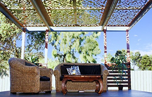 Natural Screens By Be Metal Be "Heritage" Laser Cut Decorative Steel Screen / Panel #TOP3