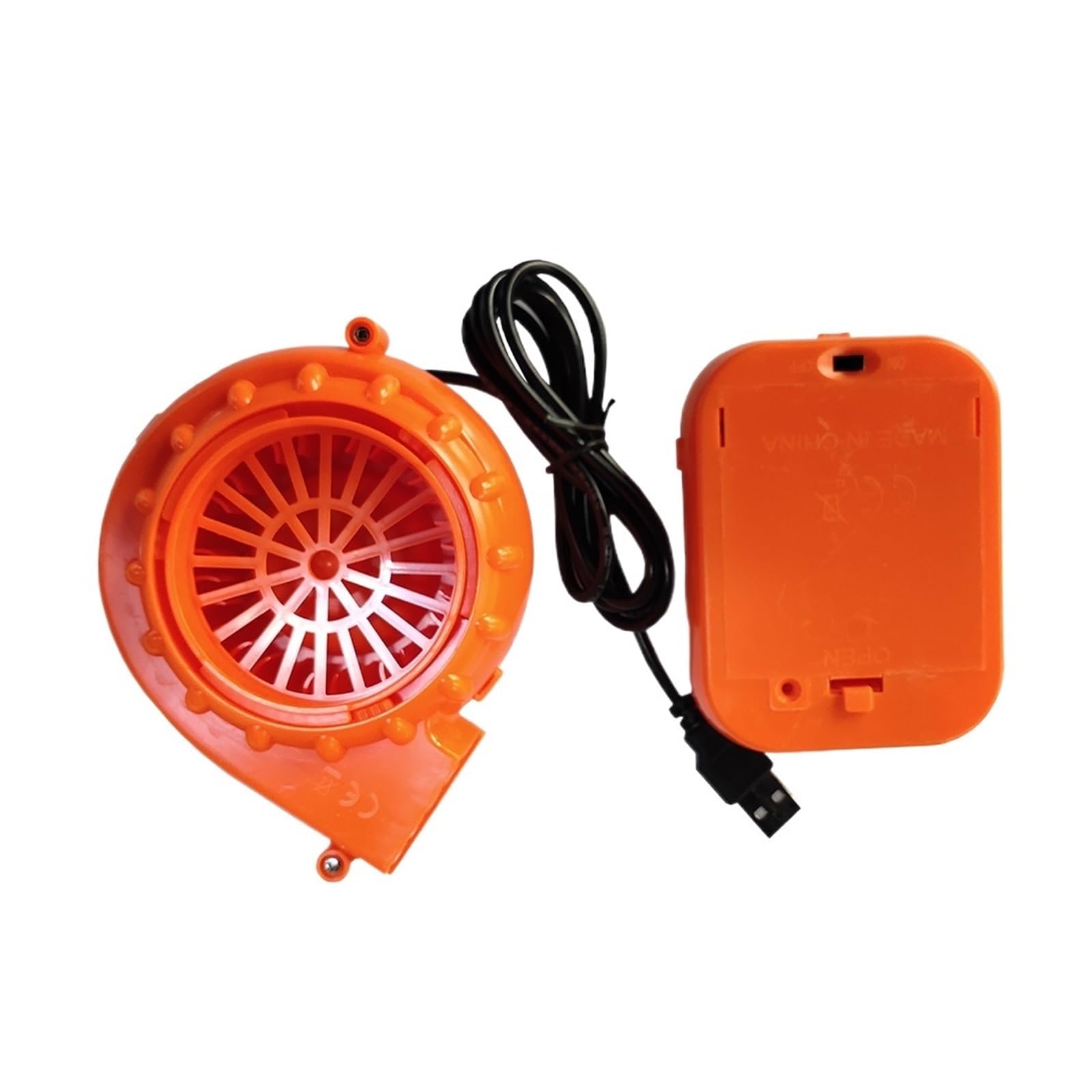 Accessoires de costume gonflable avec pompe à air portable et boîte de batterie USB universelle