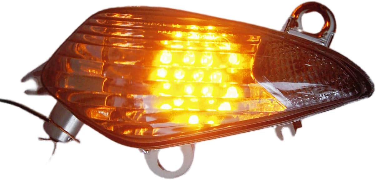 TOPZONE Fit 2014-2015 VFR800 Interceptor; LED Indicator/Blinker/Front Turn Signal Smoke Color