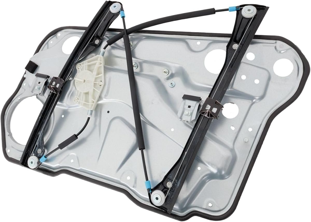 Regulador manual de ventanilla Mano de vidrio Conductor delantero Lado izquierdo para VW para Golf 1999-2006 para Jetta para Ciudad 2007-2009