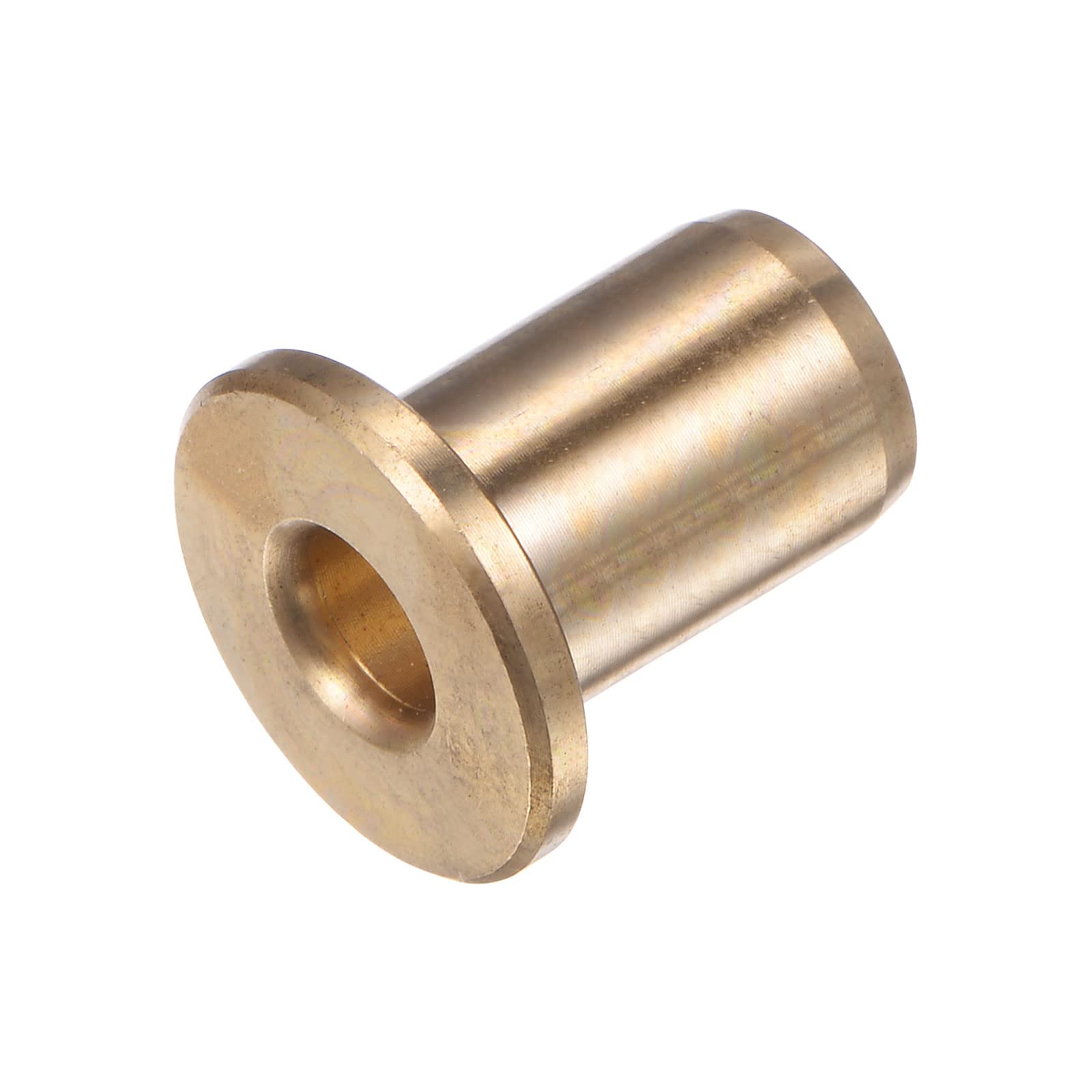2 Boccole Autolubrificanti In Bronzo - Flangia 6mm, Per Attrezzature Industriali - Foto 2