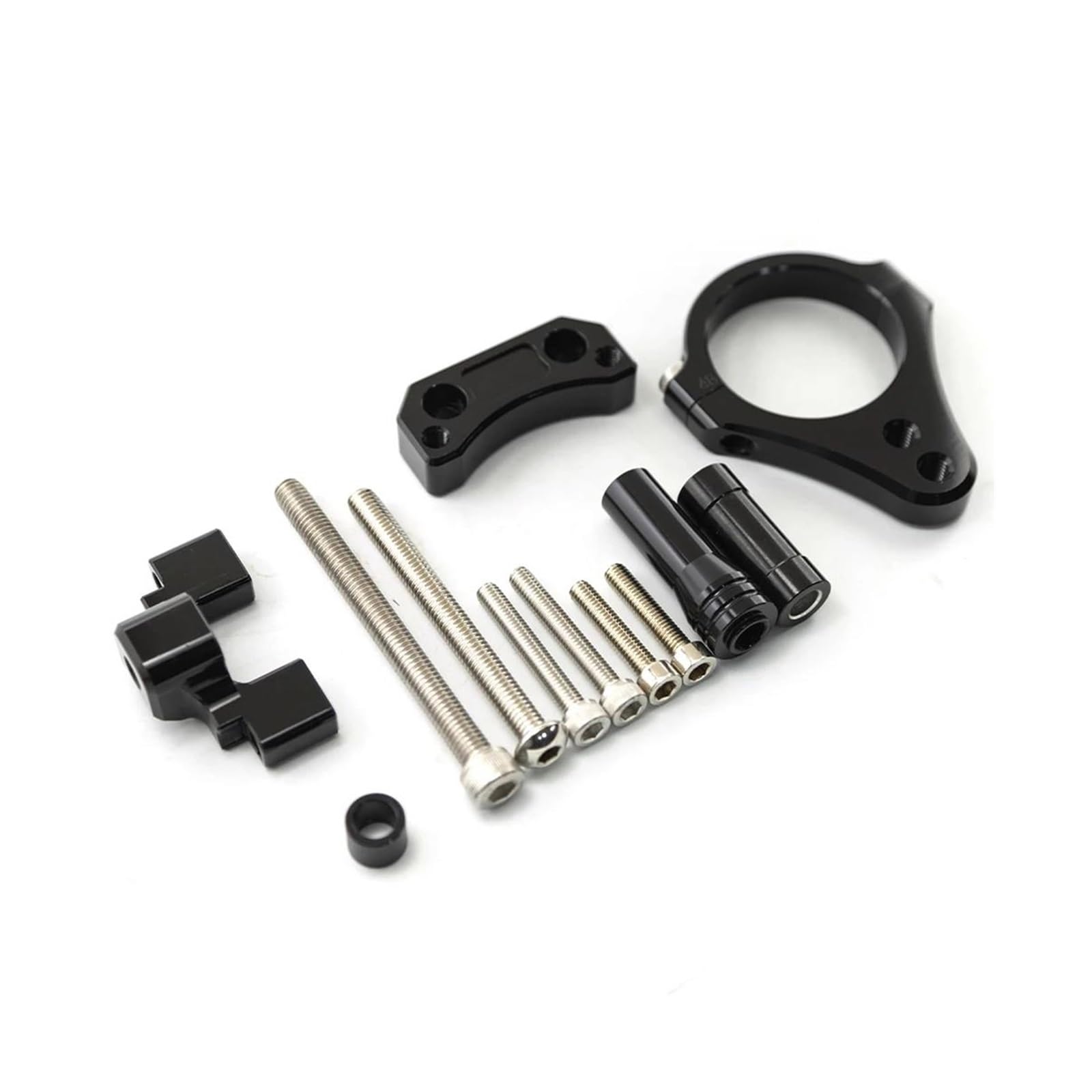 Support amortisseur direction aluminium CNC Yamaha YZF R3 R25 2019-2023